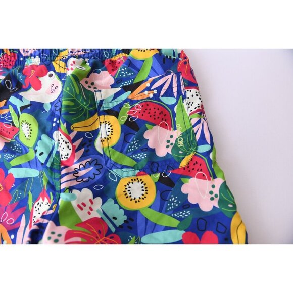 Mott50 Lot of 2 Boys Swim UPF 50 Mesh Brief Trunks SZ 10 Tropical Print - Picture 10 of 16